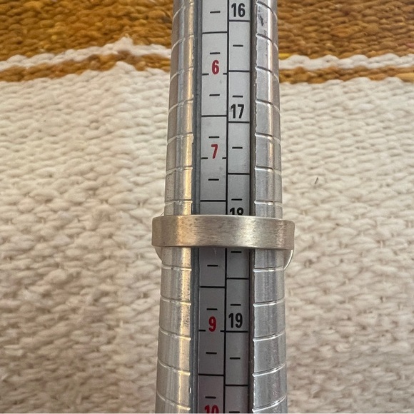 ❤️ Wild Horse Jasper Magnesite Navajo Adjustable Brushed Sterling Ring 11.2Gm - Picture 14 of 16